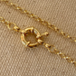 Rolo chain necklace