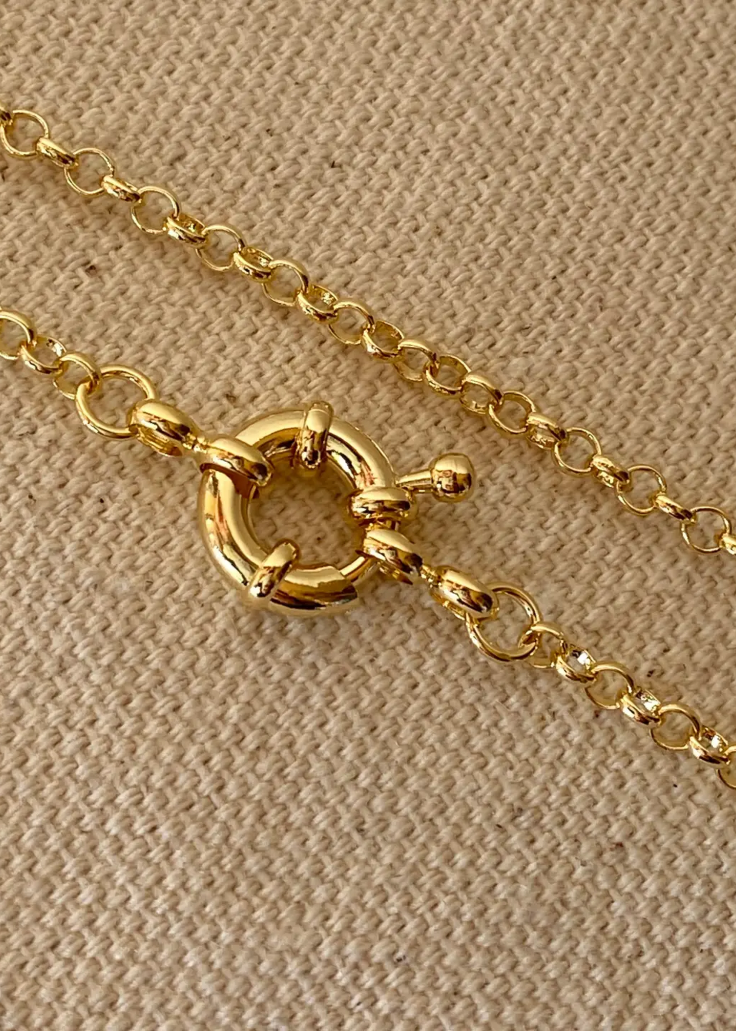 Rolo chain necklace