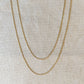 Thin figaro chain, 1.5mm