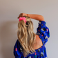 Midi scrunchie, pink