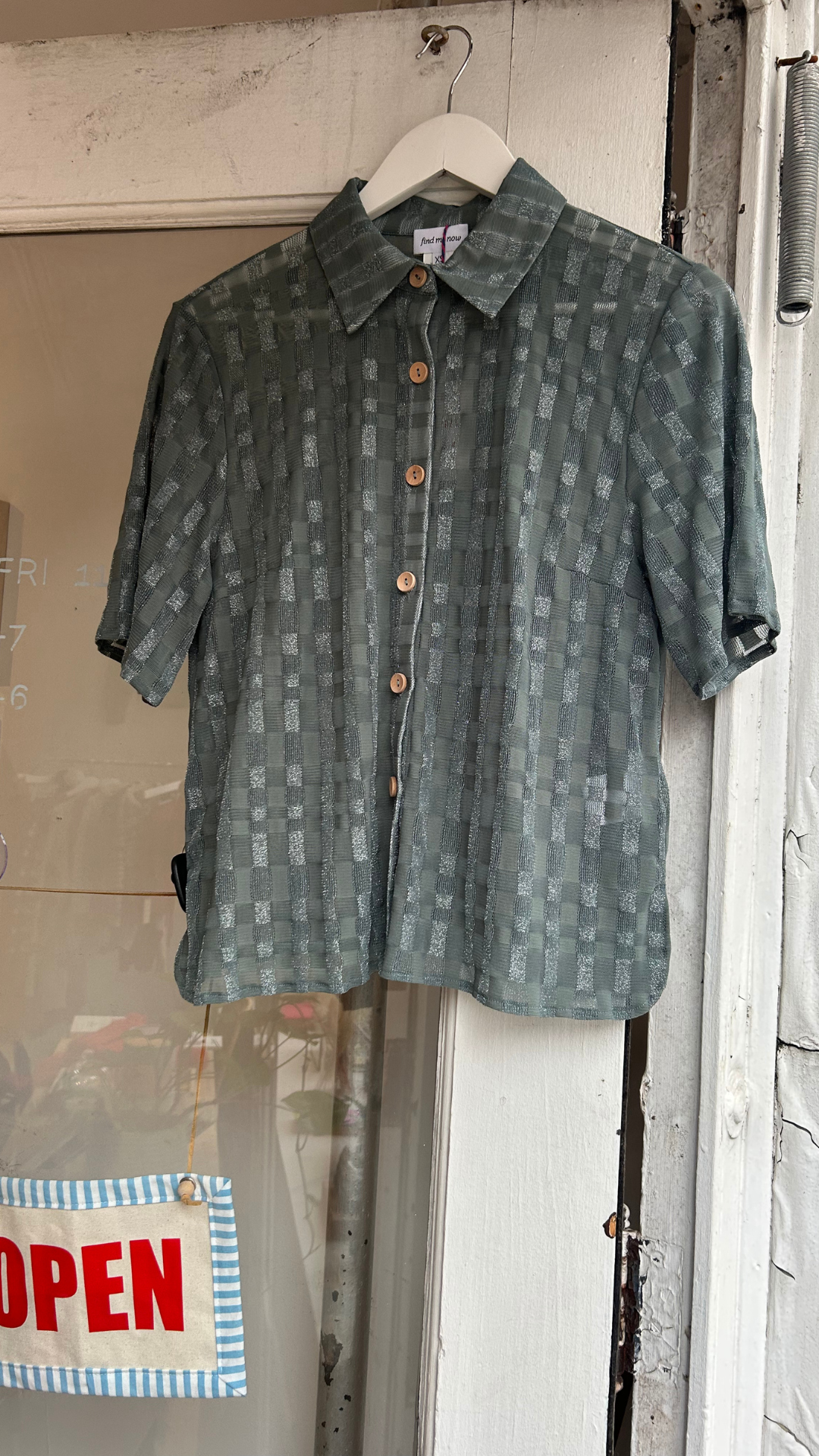 Find me now mesh top, green