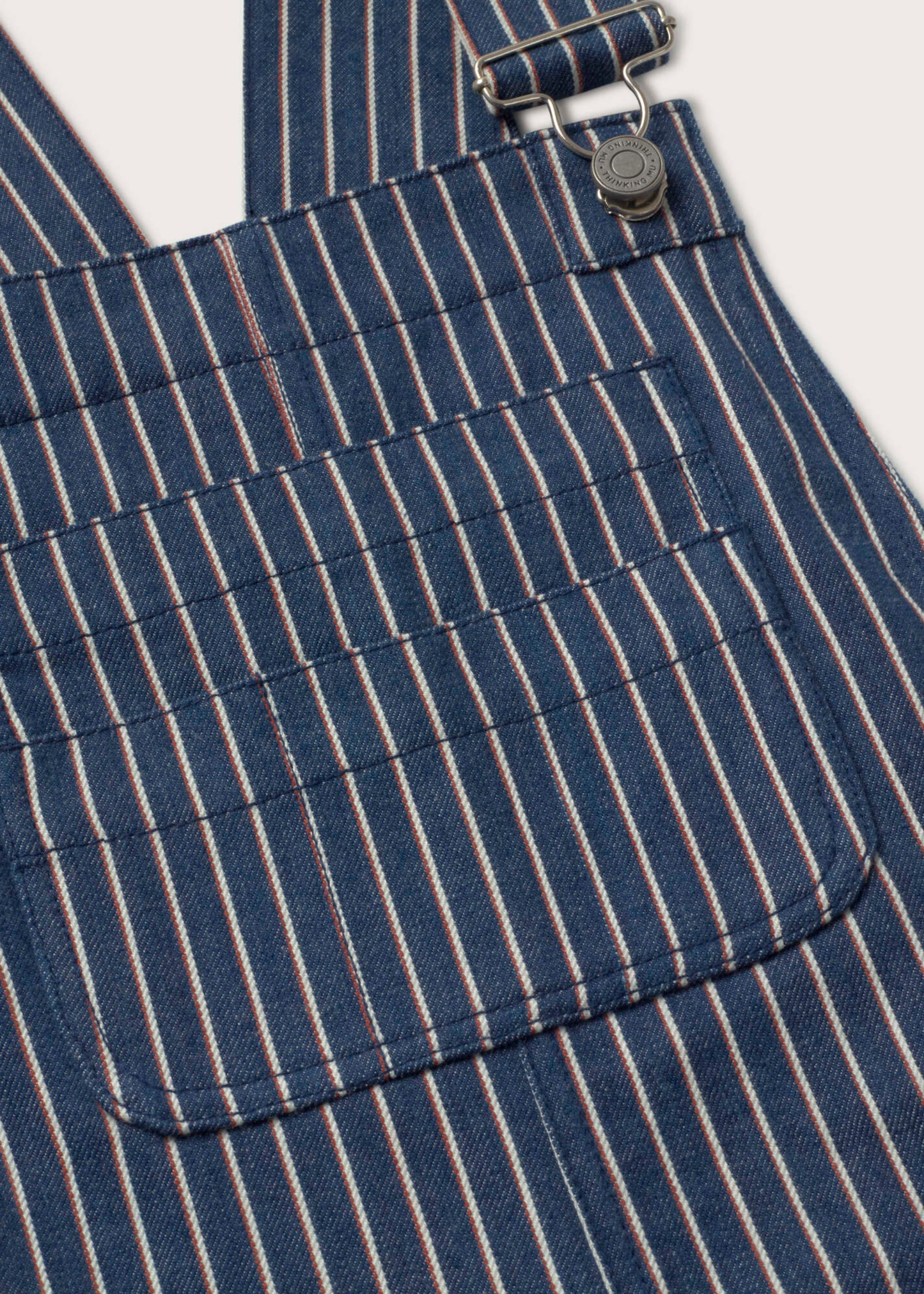 Rafaela dress, railway stripes