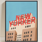 New Yorker hotel art print
