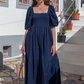 Elsie dress, true blue