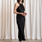 High neck bias dress