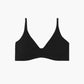 Gracelynne plunge bralette, black