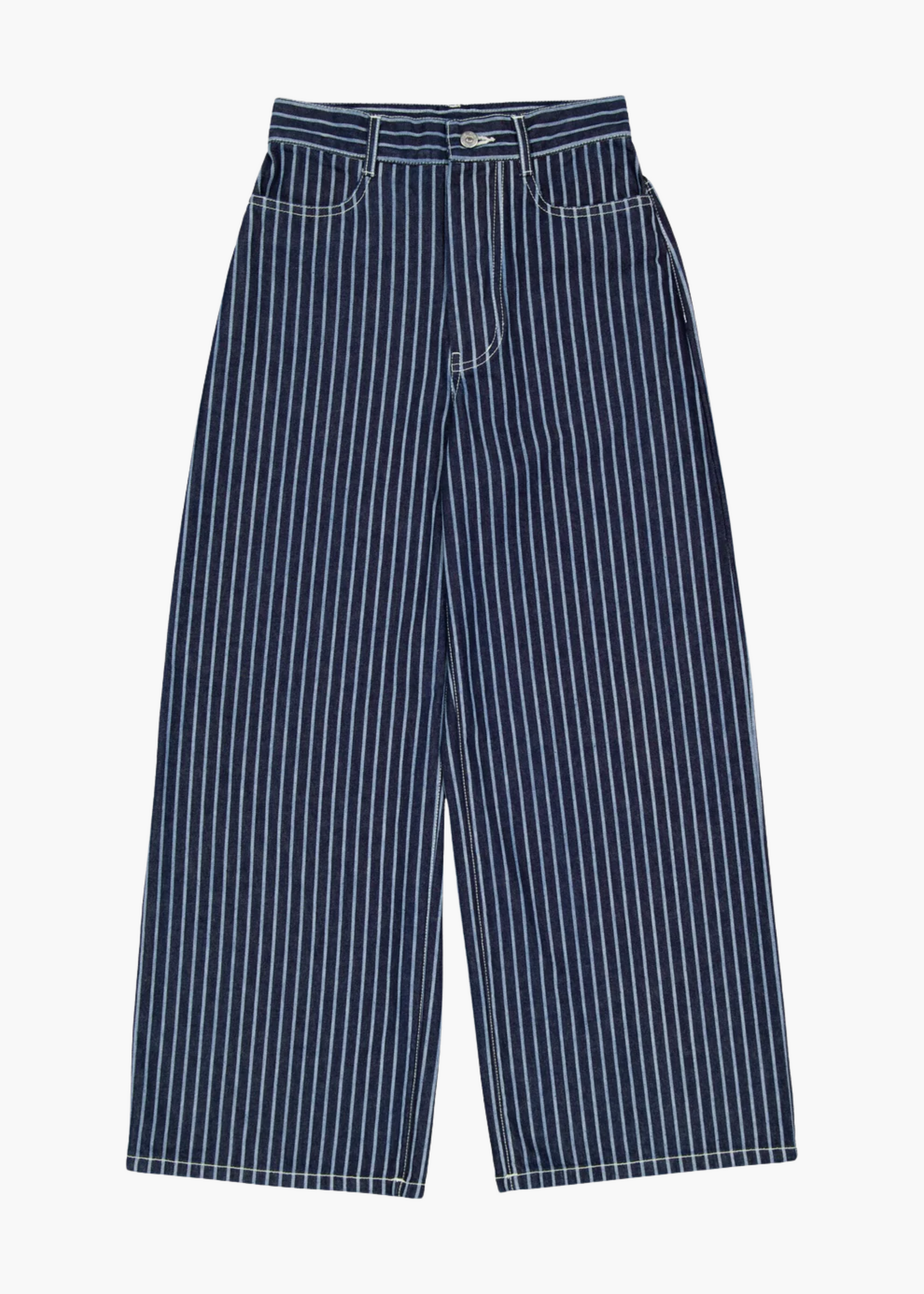 Sailor jeans, chalk stripe