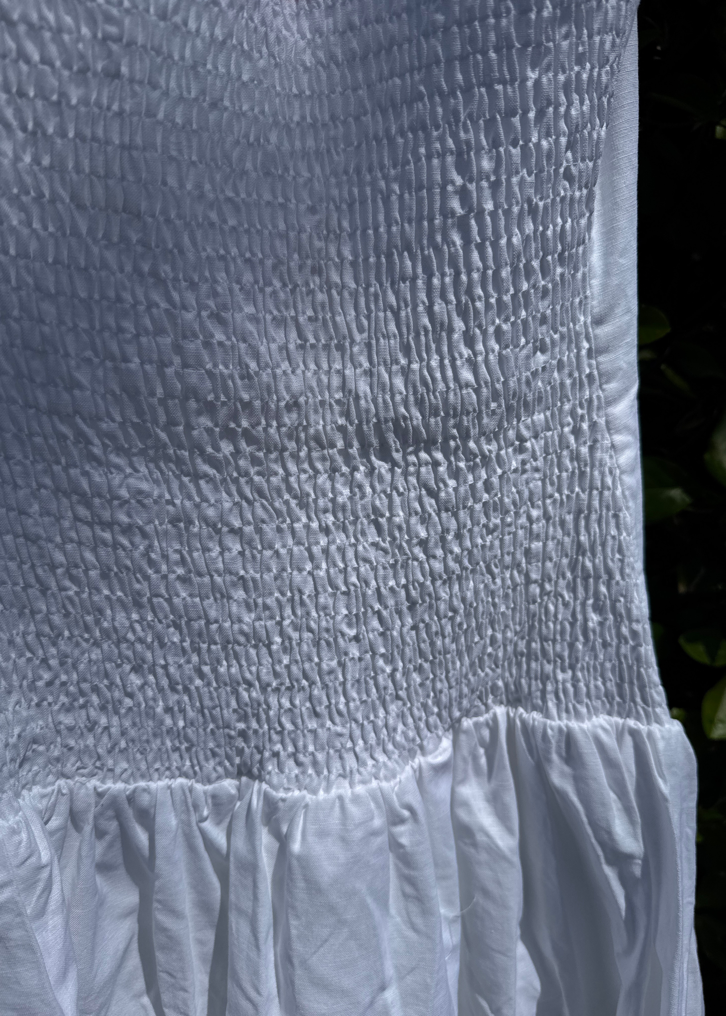Vaughn dress, white