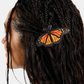 Barrette, monarch butterfly