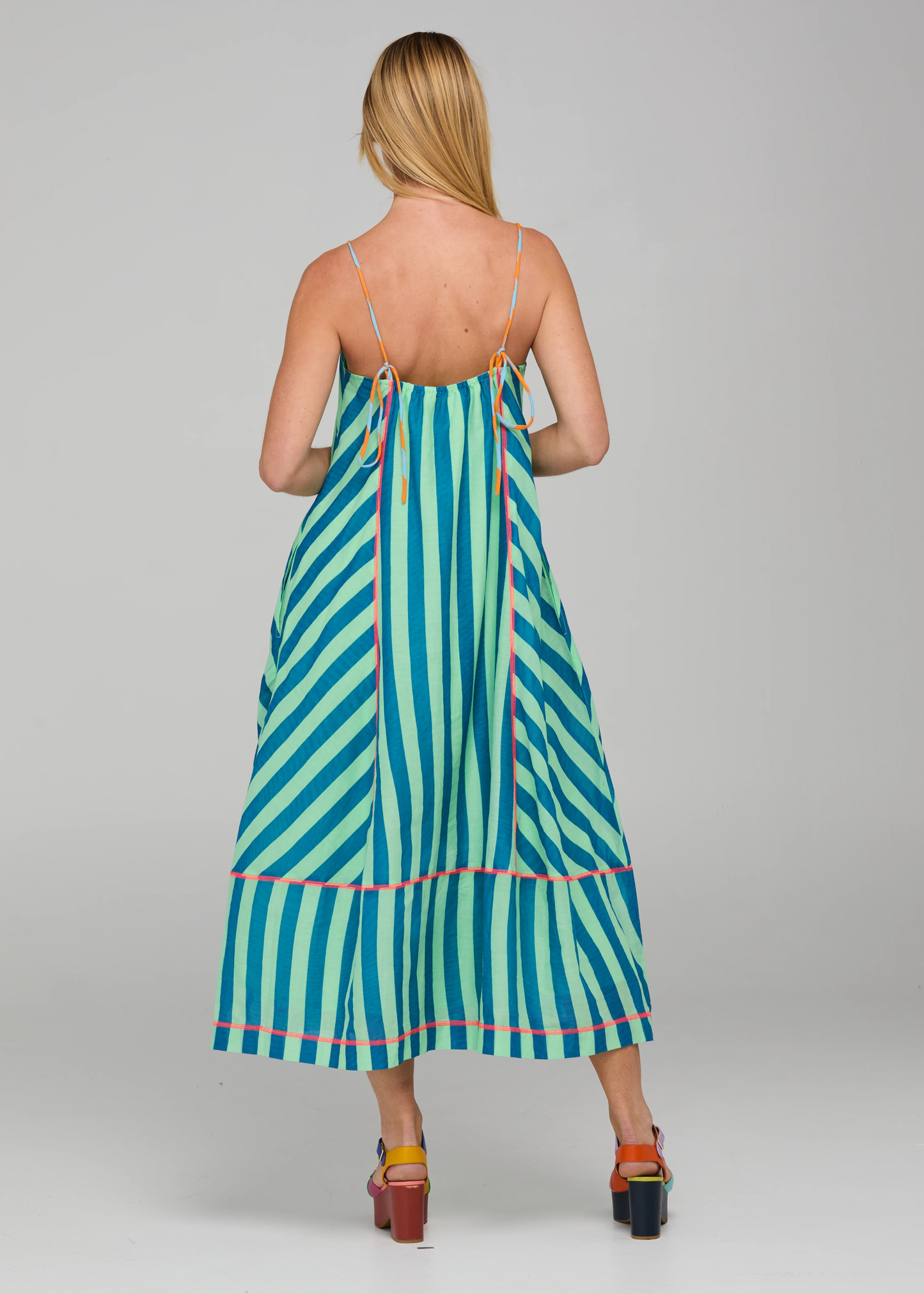 Sami dress, capri green