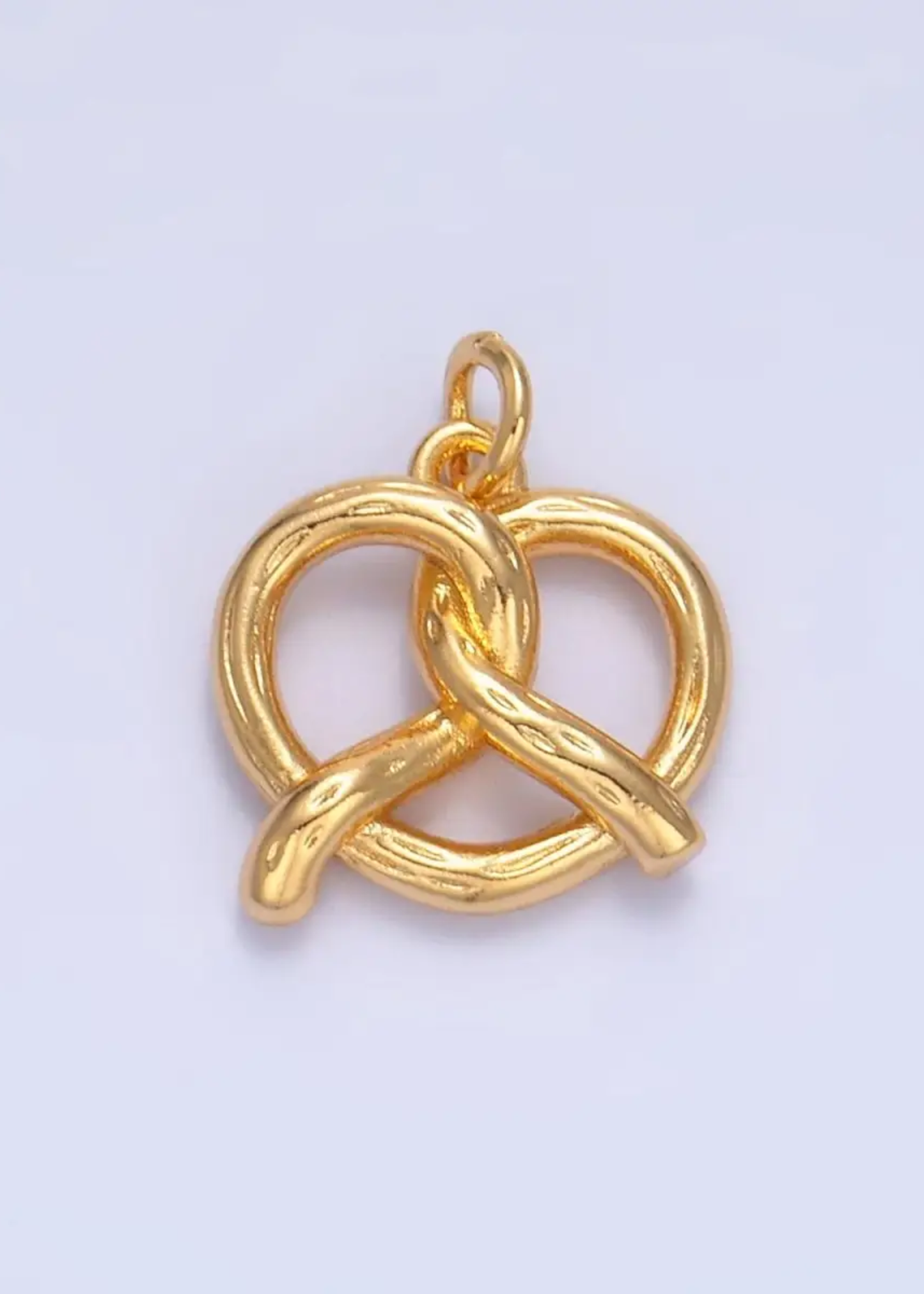 Pretzel charm