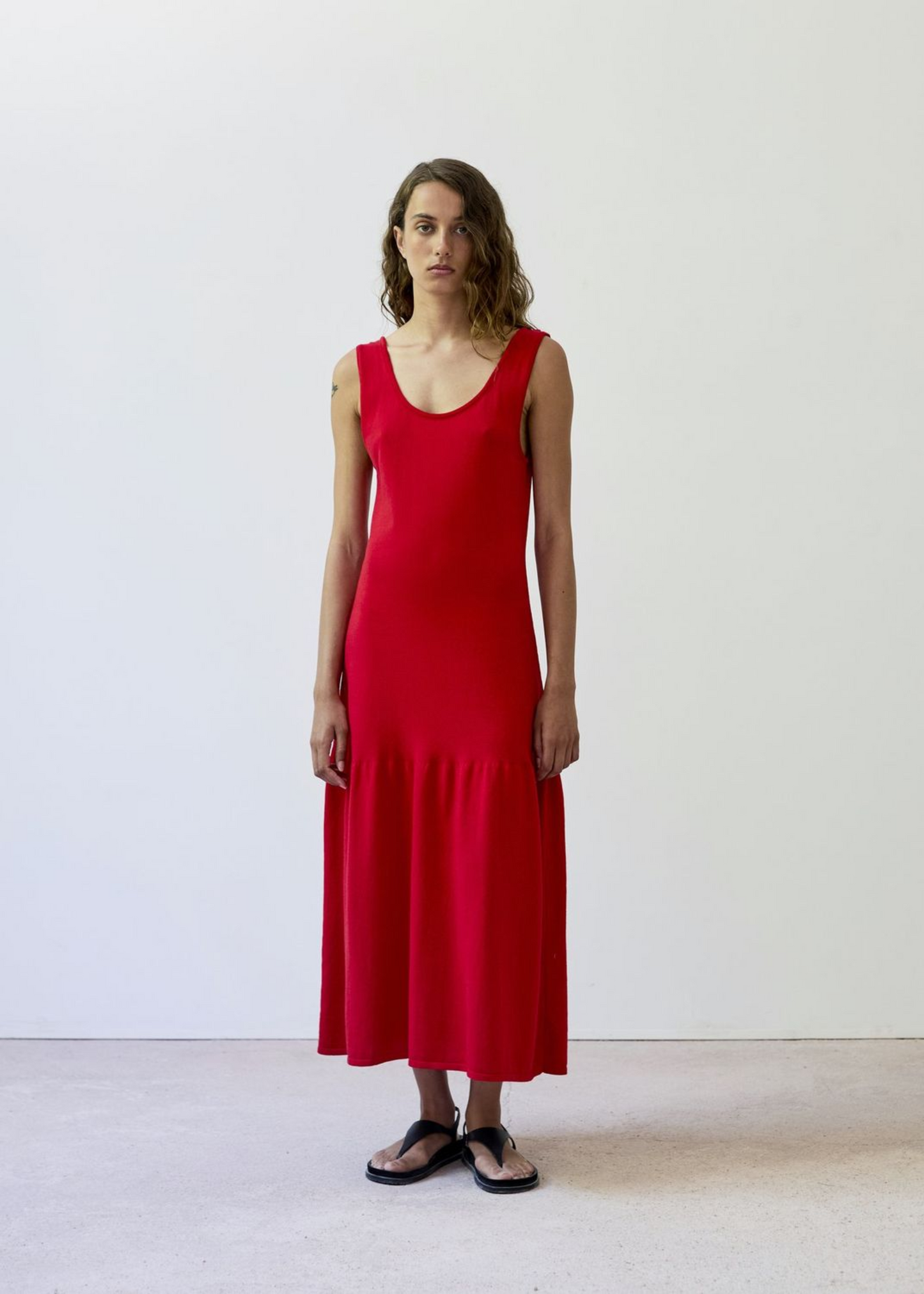 Paloma dress, red