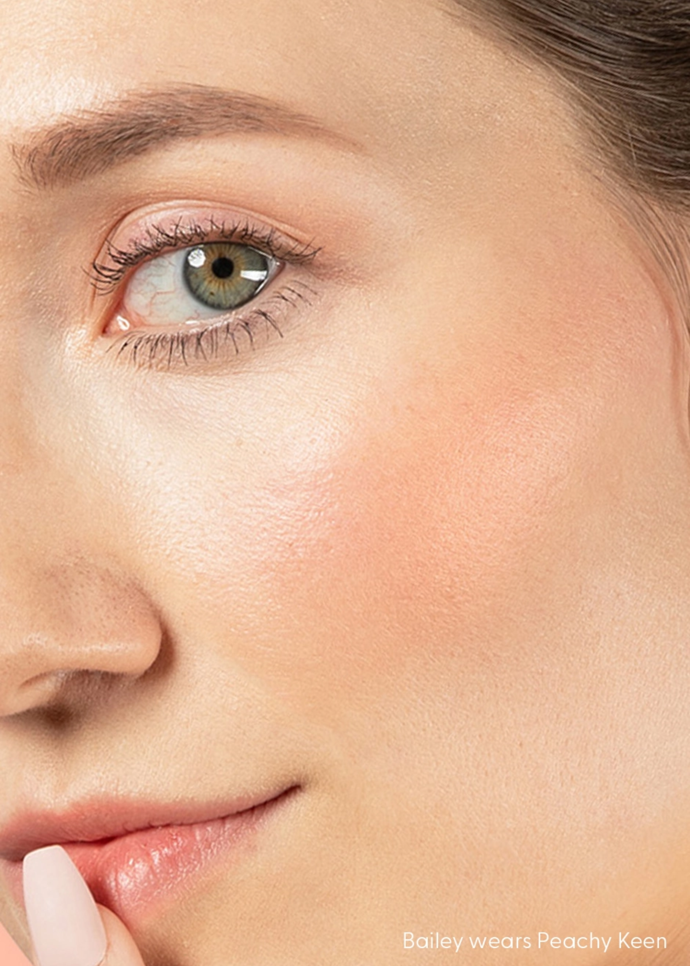 Lip and cheek tinted balm, peachy keen