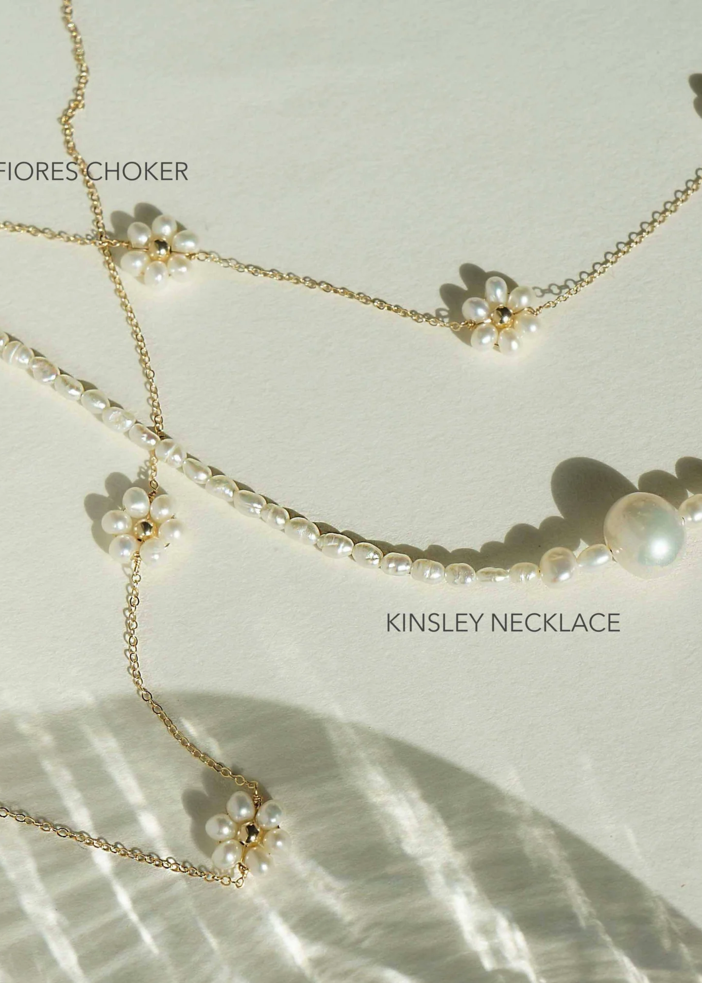 Fiores choker necklace