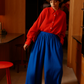 Valen trouser, cobalt
