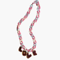 Cotton candy love necklace