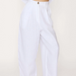 Boyfriend pant, white linen