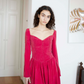 Jessa dress, red