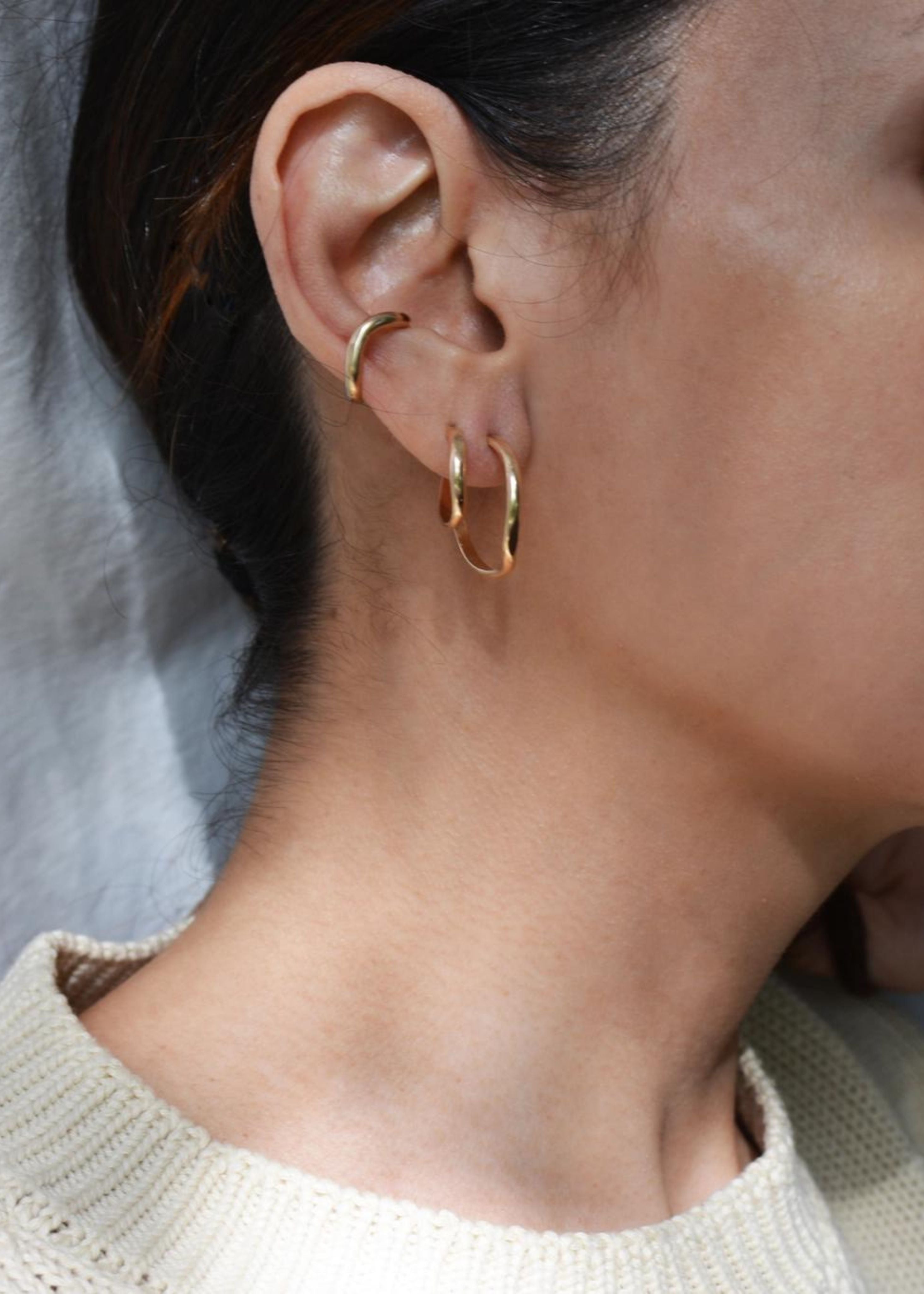 Heli hoops, gold