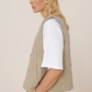 Axis vest, double pinstripe