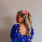 Midi scrunchie, pink