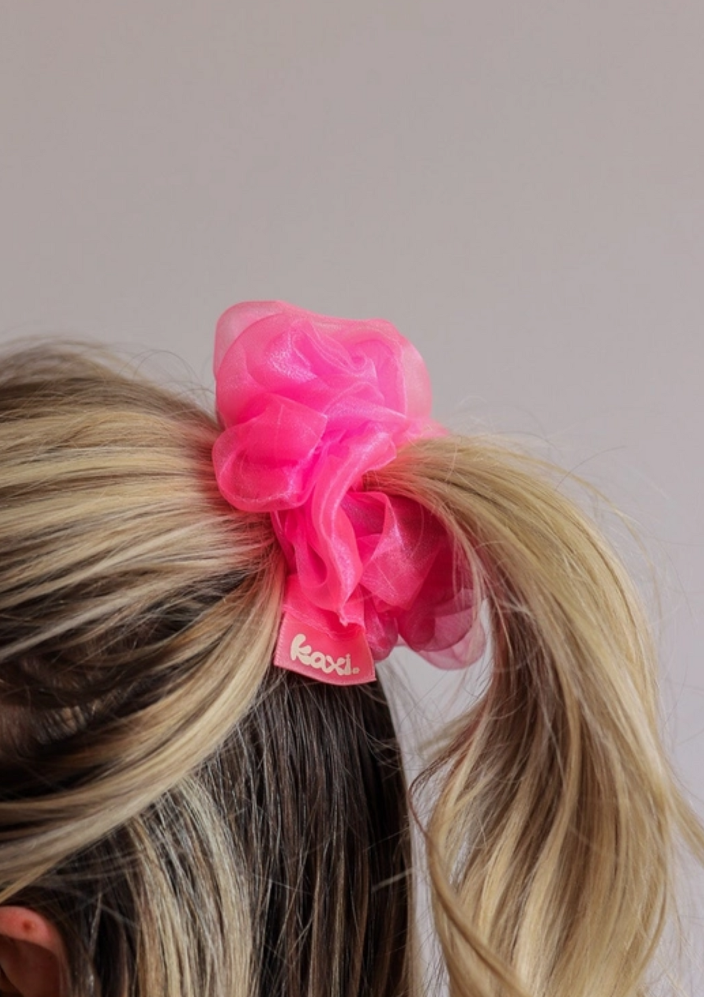 Midi scrunchie, pink