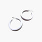 Lola hoops, white