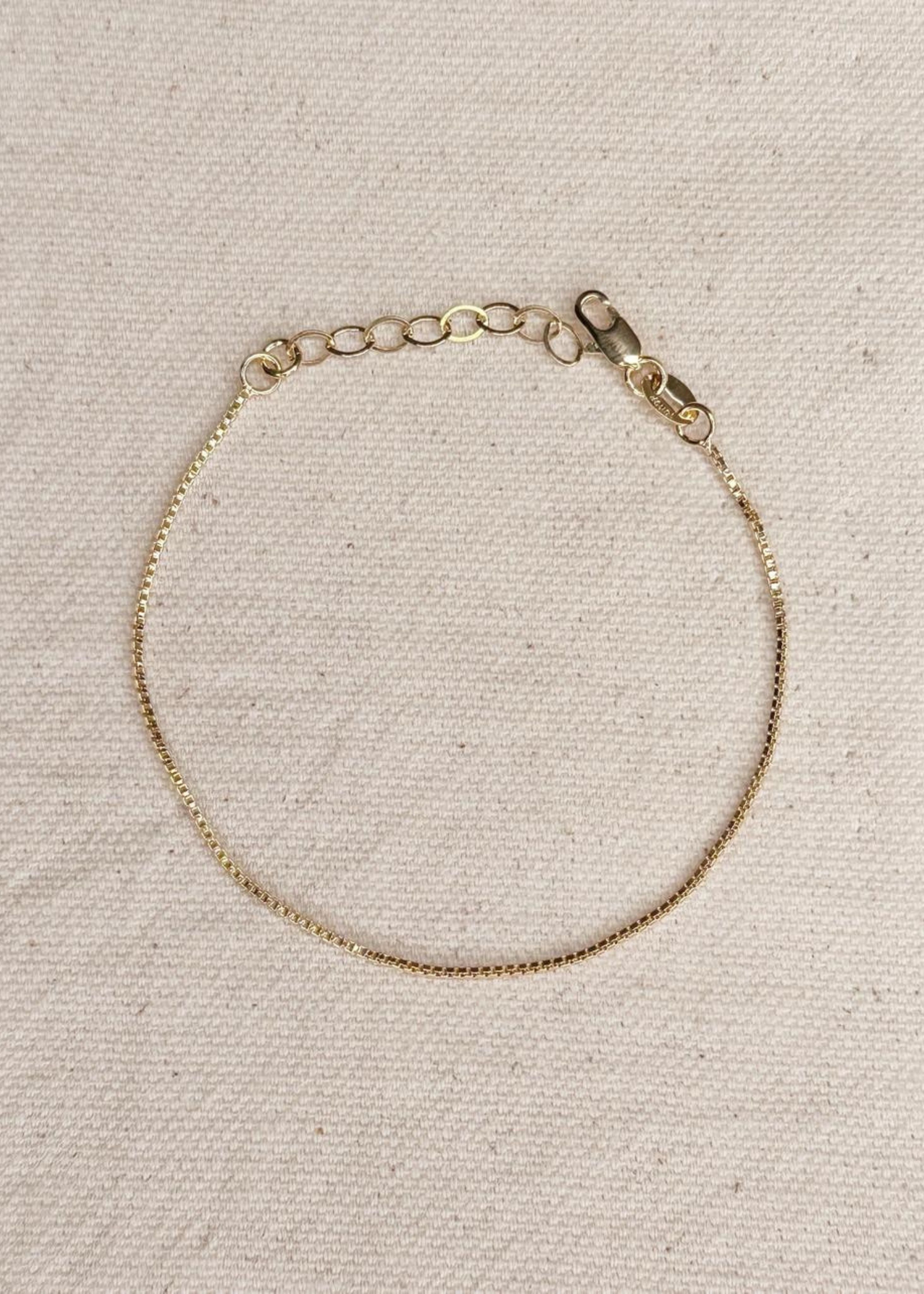 Box chain bracelet
