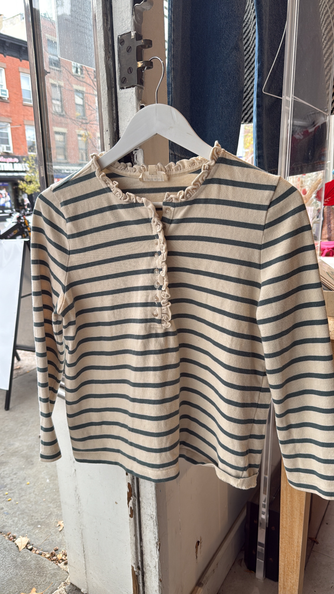 Sezane top, striped