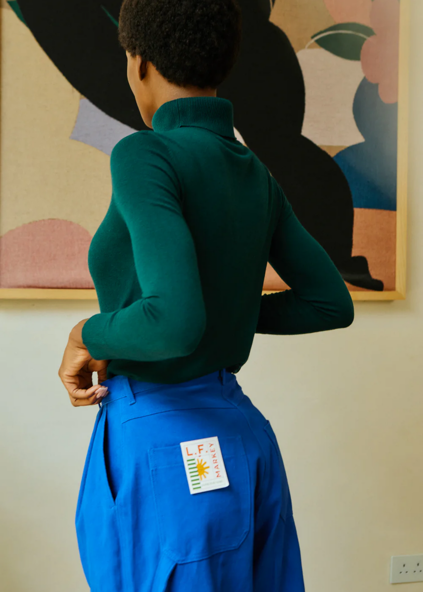 Workpant, cobalt