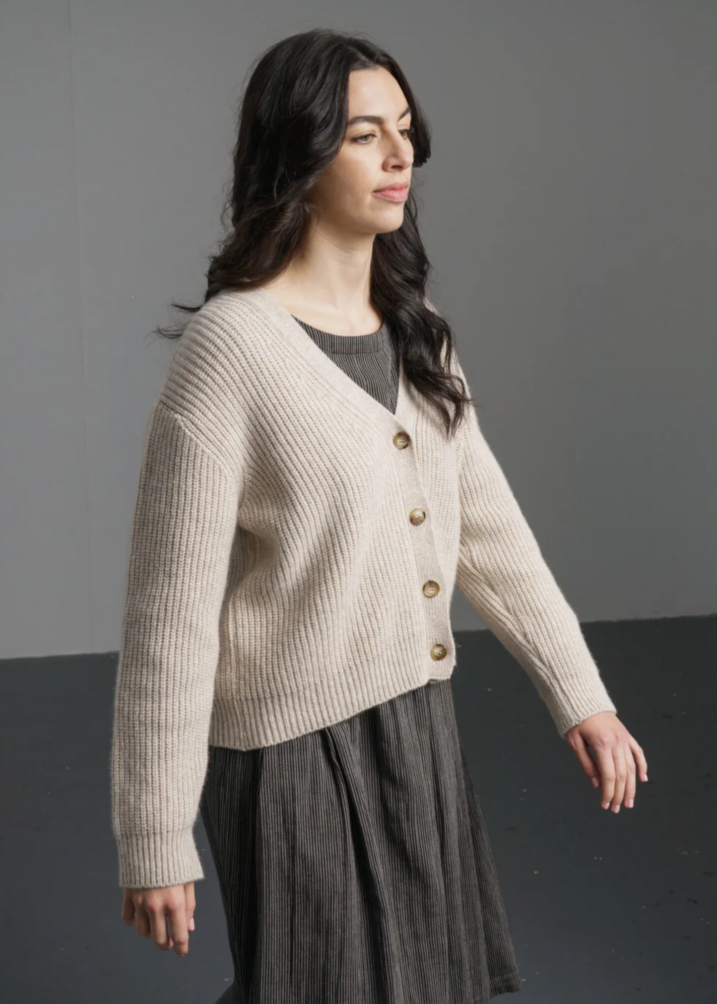 Amita ribbed cardigan