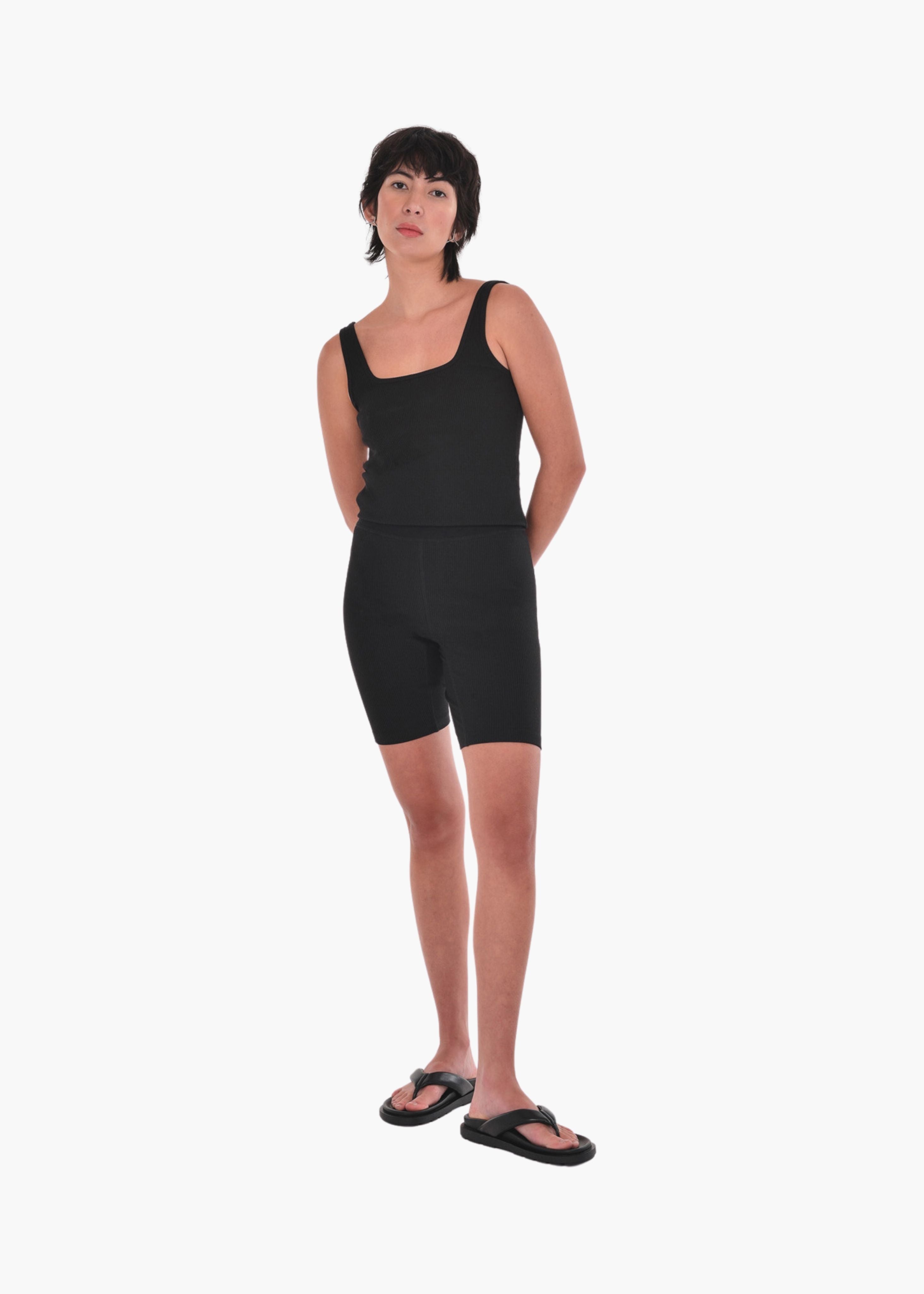 Serena rib short