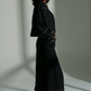 Wes linen jacket, black