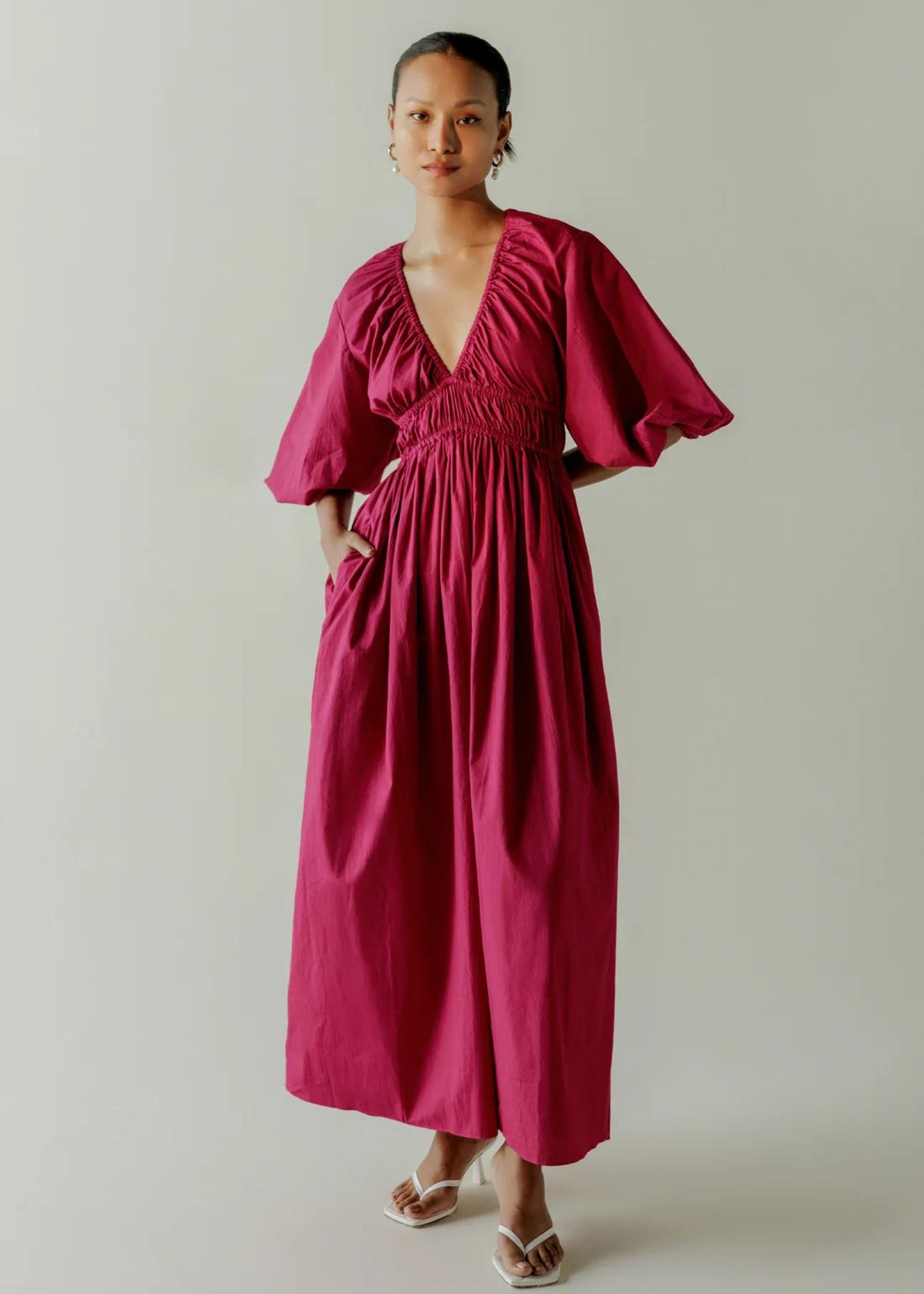 Andros dress, rose