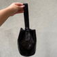 Navigli bag, black scaled