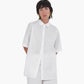 Ocean open-back shirt, bright white
