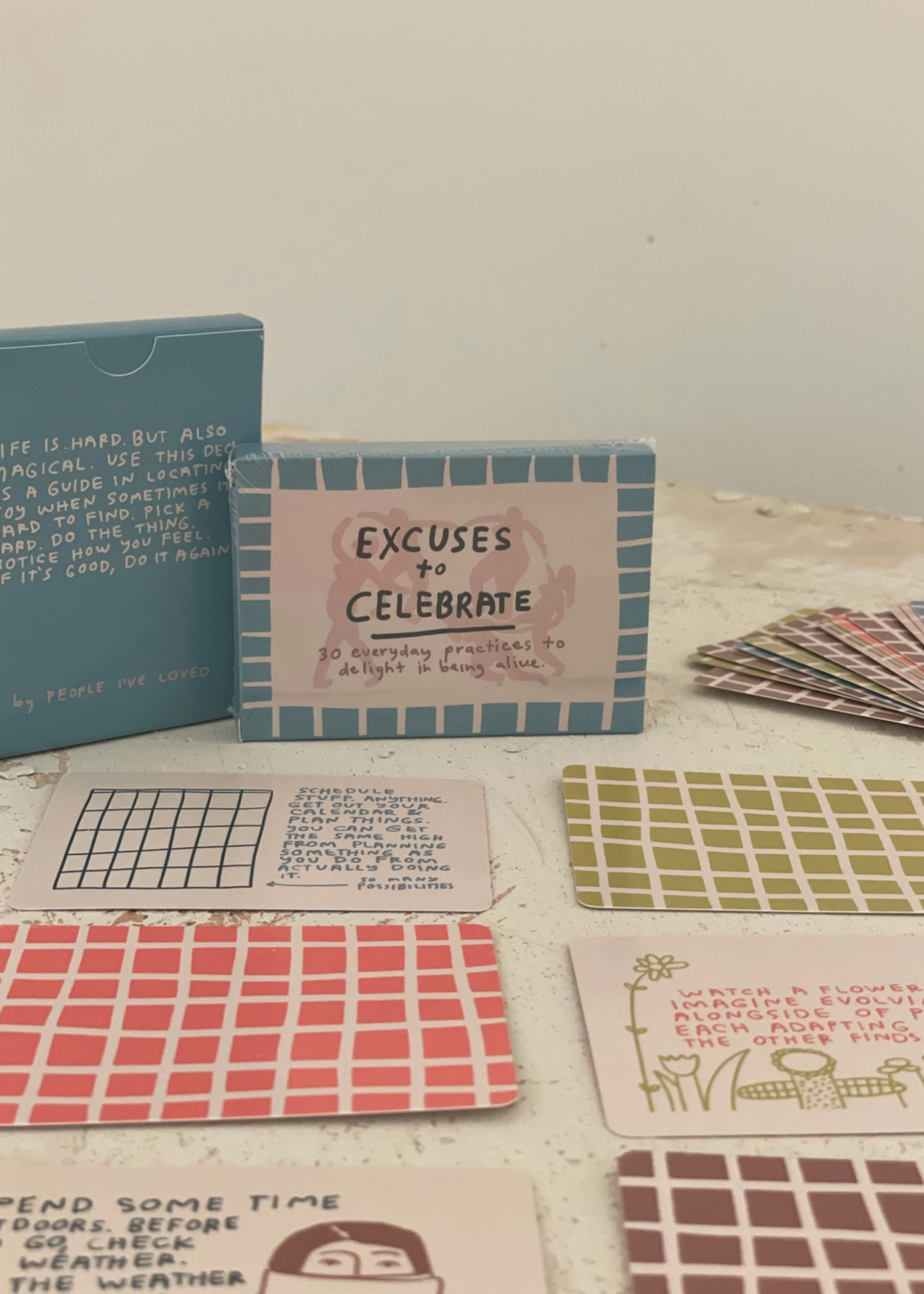 Excuses to celebrate deck