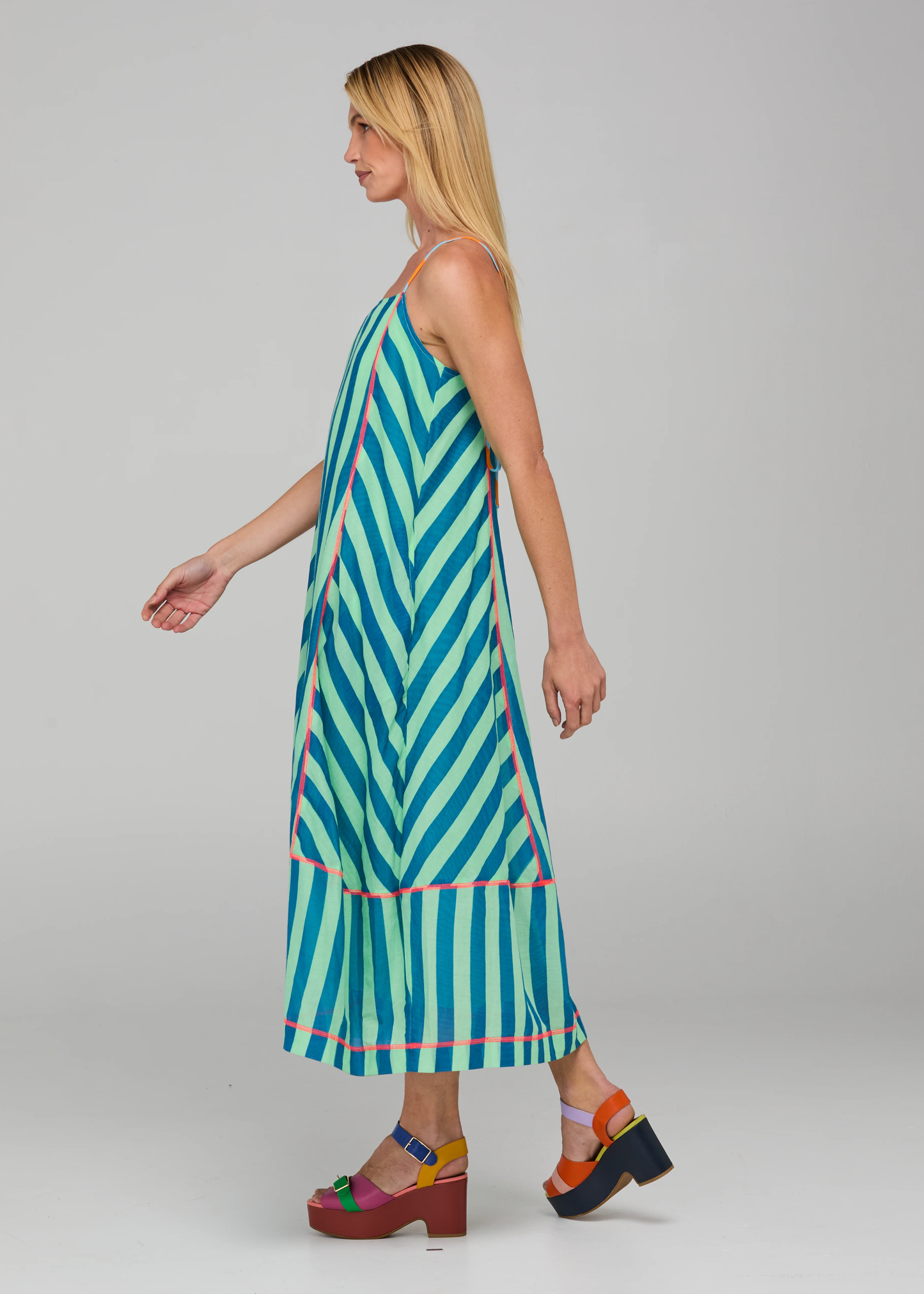 Sami dress, capri green