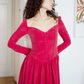 Jessa dress, red
