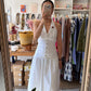 Vaughn dress, white