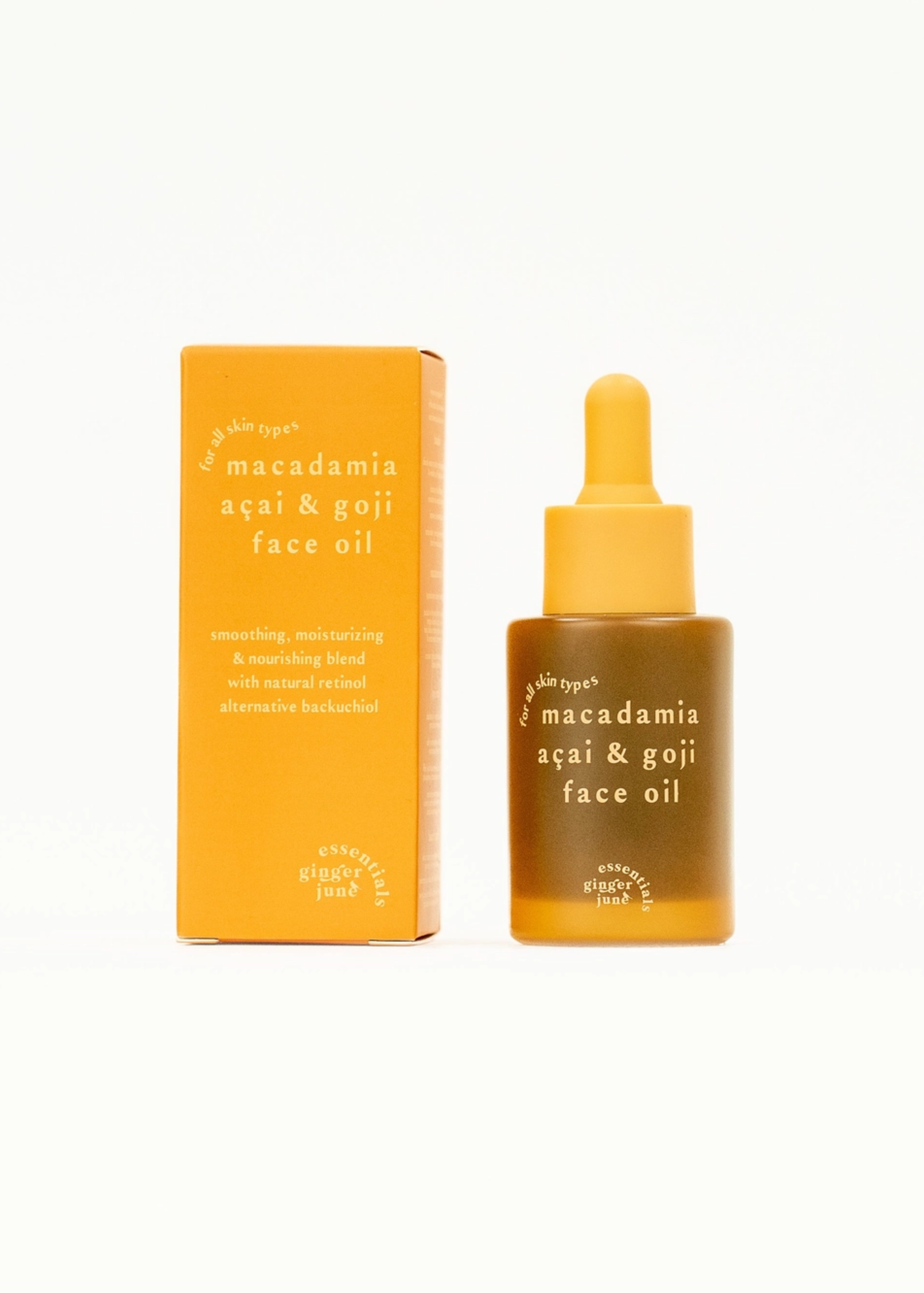 Glowing skin facial oil