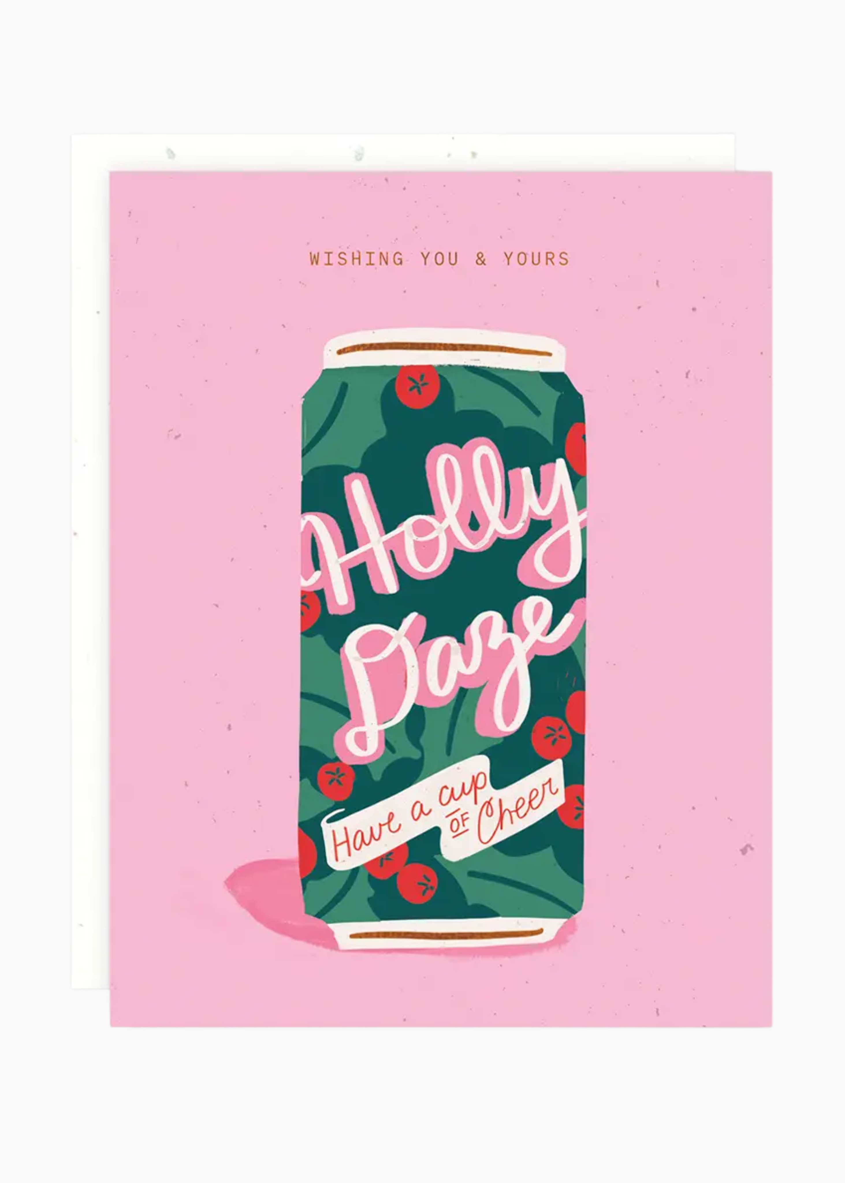 Holly-daze card