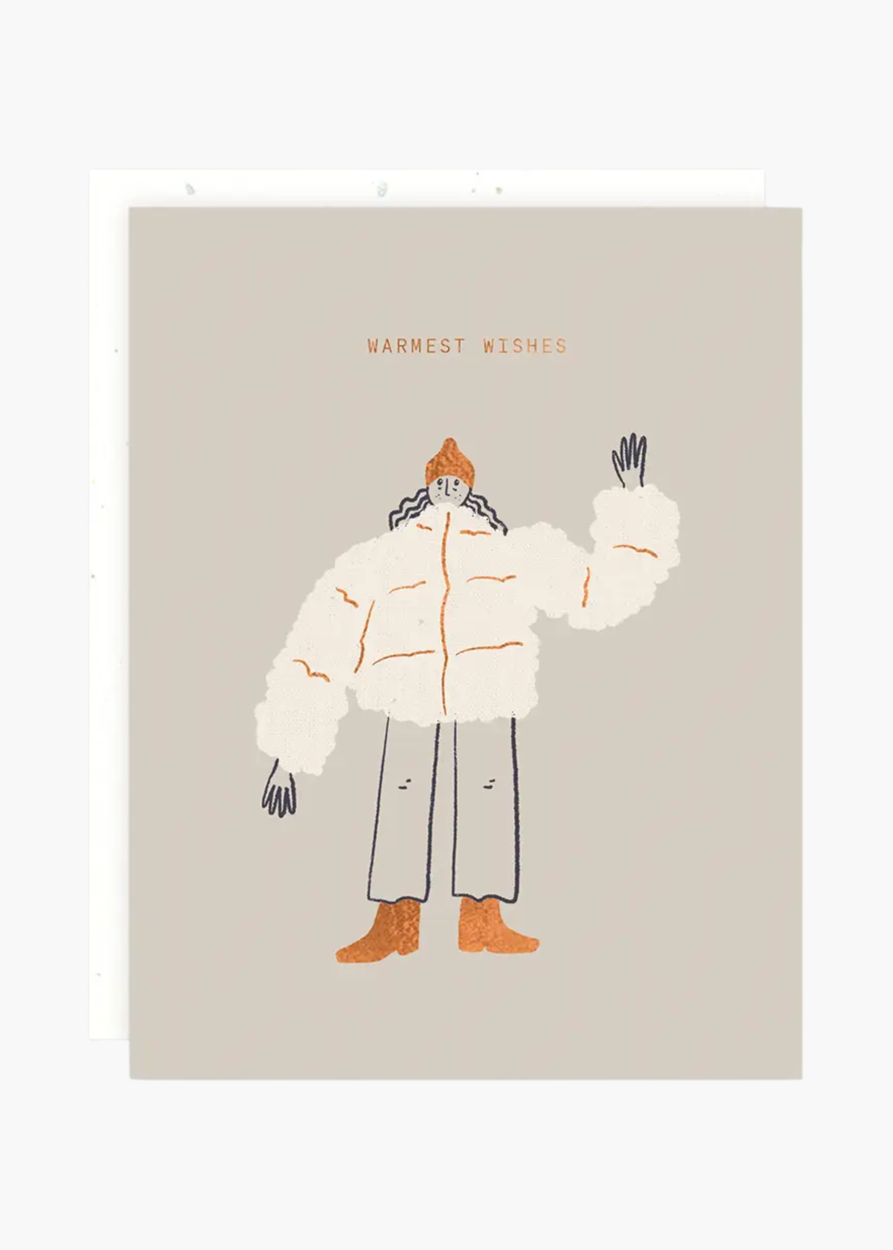 Warmest wishes card