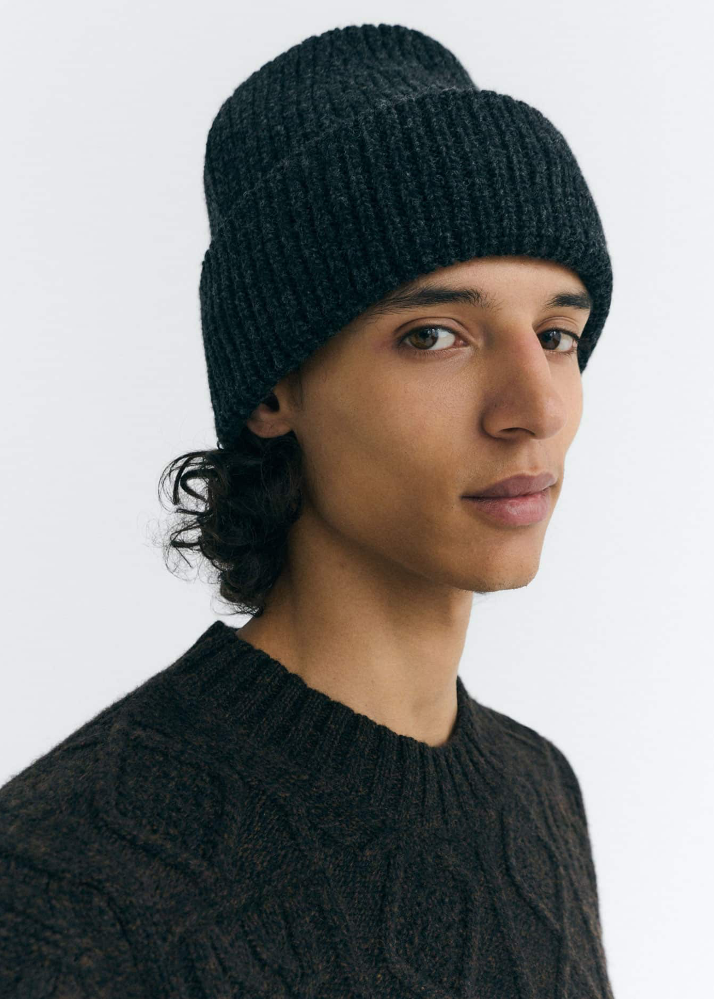 Antracita ruby beanie