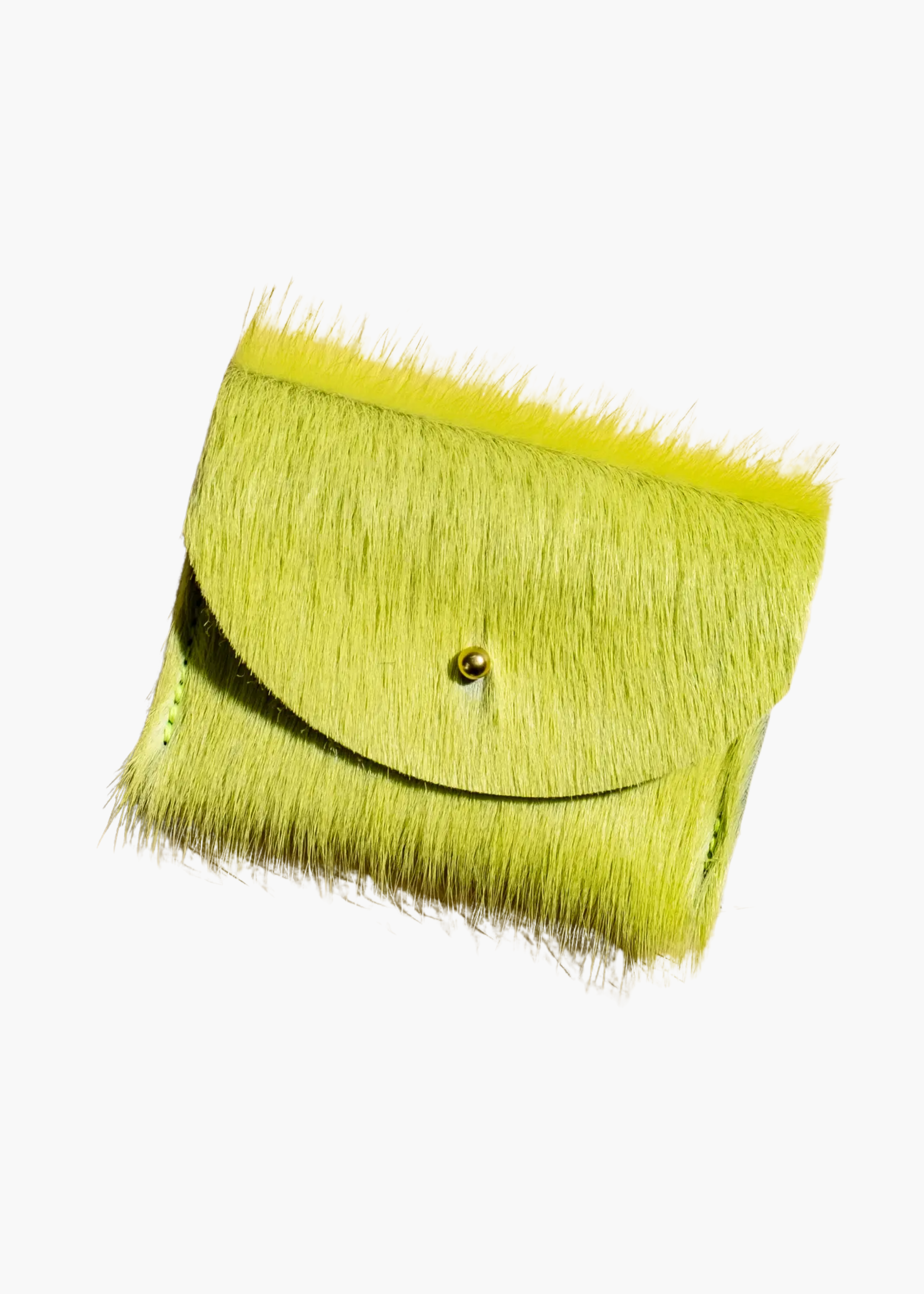 Cardholder, chartreuse