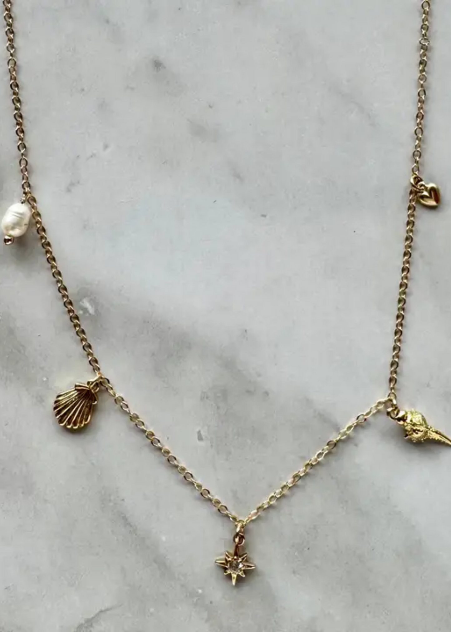 Mira charm necklace