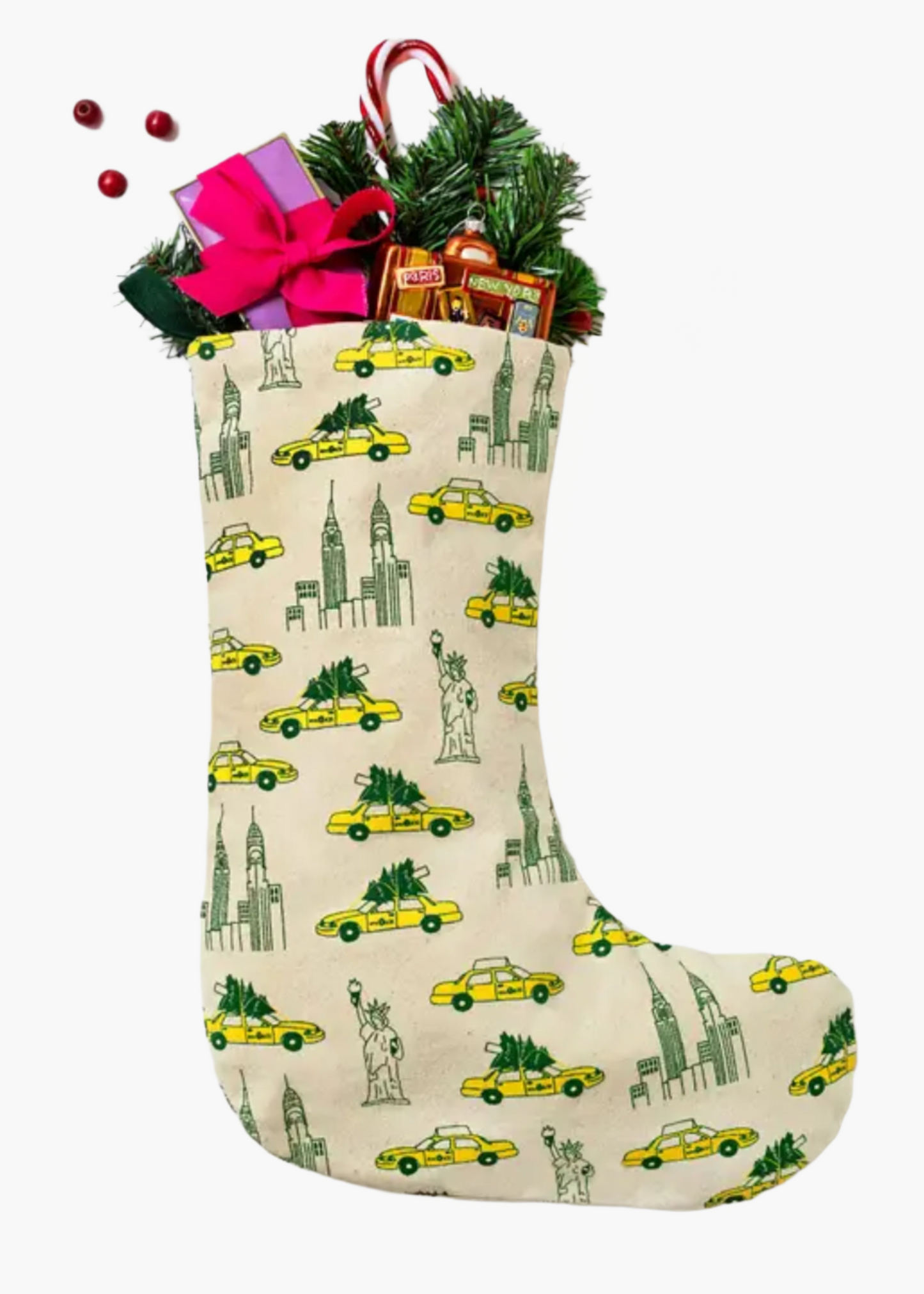 NYC taxi holiday stocking