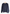 Long cable sweater, navy speckle
