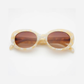 Aria oval sunglasses