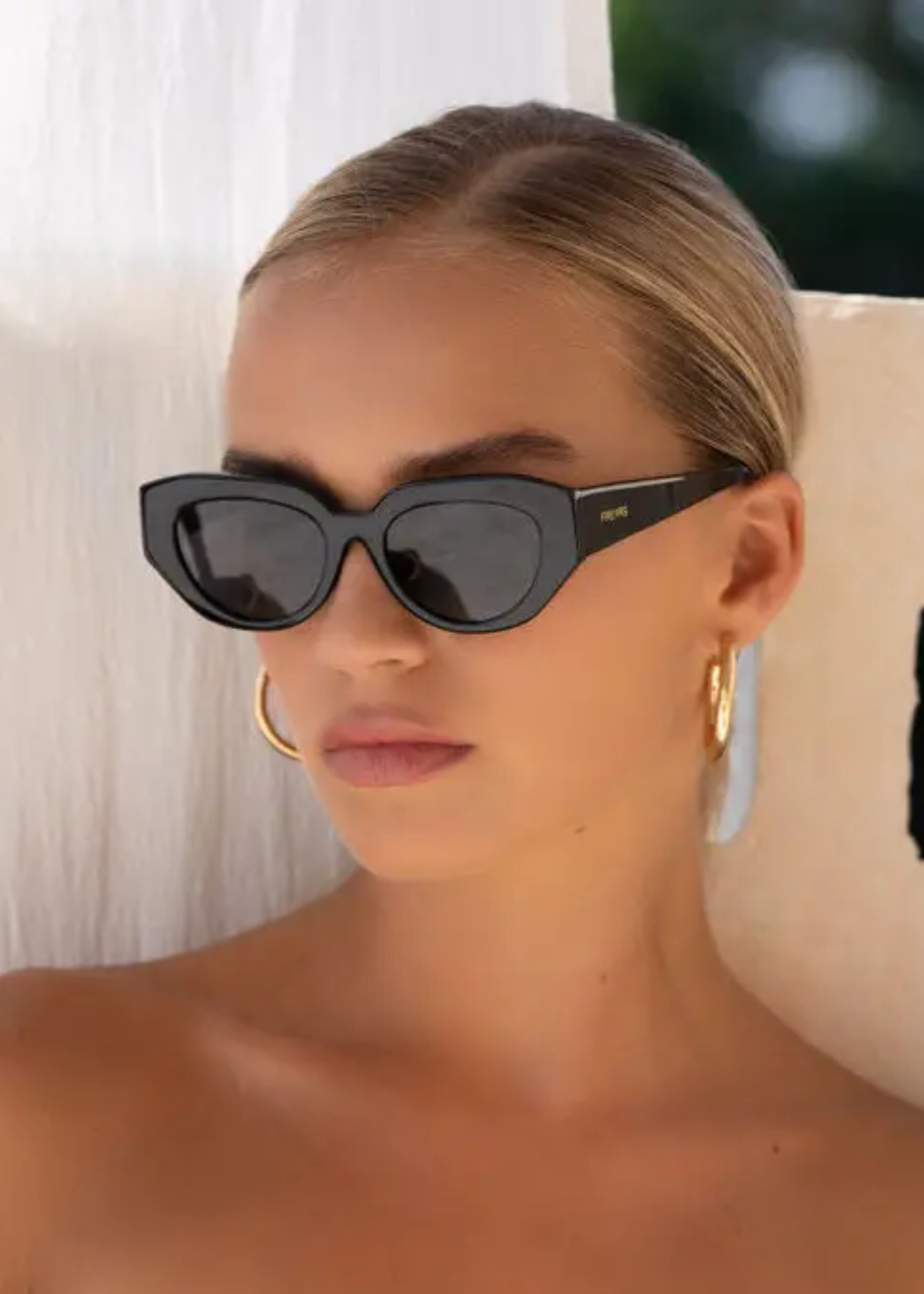 Frankie cat eye sunglasses